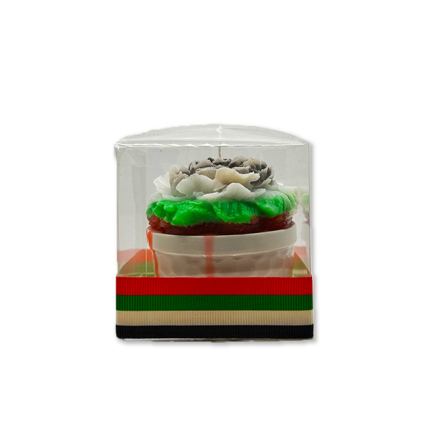 UAE Colors Cup Cake Candle